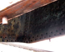 The foundation ring progress.