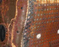 This shows the same for the right hand side but probably a better shot than the previous one for illustrative purposes.