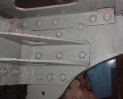 Progress on the frames, cleaned and painted in undercoat. 21.01.17 Image: Will Pederson.