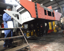 The A frame below the dragbox.