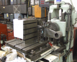 ...while at the same time, one of the brake hangers receives similar treatment.