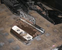 The same bracket alongside its pre-existing mirror image.