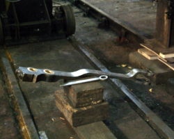 The left hand combination lever has been moved to the engine