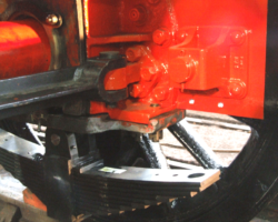 It was SMF members who undertook this task below all six axleboxes.
