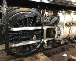 The Right hand side slide bars all fitted.