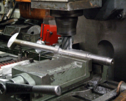 Even the dart to keep the door closed is being made new.