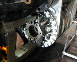 All threads recut ready to accept the rear bush and packing gland housing.