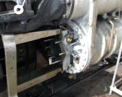 And the six studs in place. Note that two opposite ones are longer to aid fitting the housing.