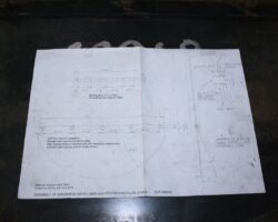 Also associated with the smokebox is its door liner, the drawing for which is seen here...