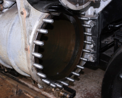 All the studs in place on the Right hand and...