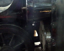 The left side. Even if only temporary, they do add to a finished look!