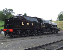 Another view of 2968 outside in the sunshine in Bridgnorth Yard.
