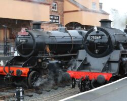 75069 poses alongside 2968 to both bask in the limelight for a few moments.