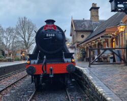 From the front at Arley, 2968 in all her glory.