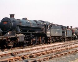 Following withdrawal at Barry Scrapyard, awaiting rescue and restoration. A Pepper