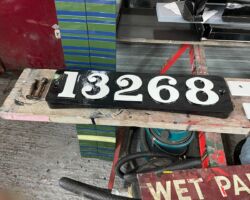 The new smokebox number plate says it all!